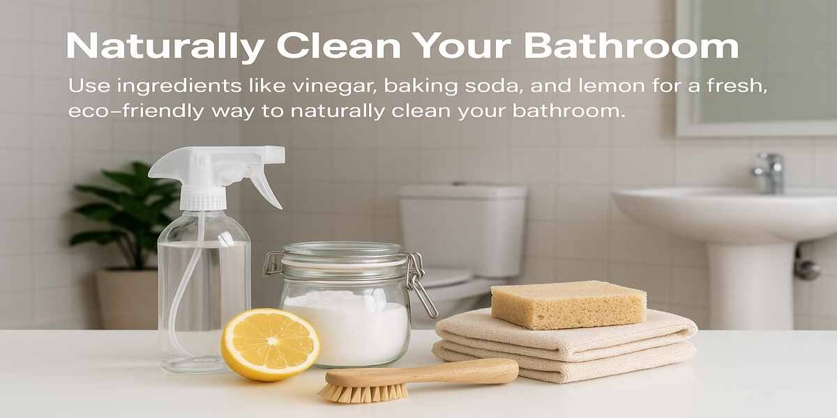 Naturally Clean Your Bathroom – Easy & Eco-Friendly Tips