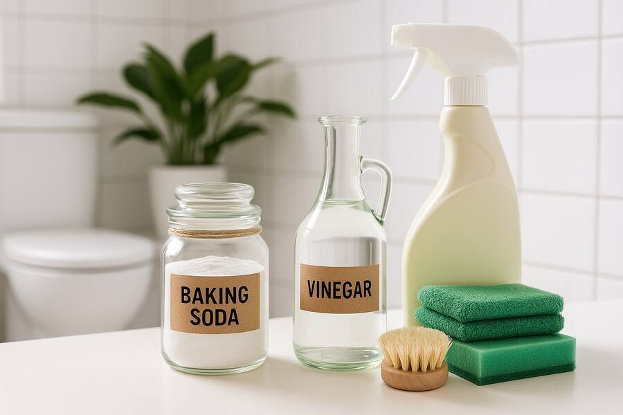Maintaining a Clean Bathroom with Eco-Friendly Methods