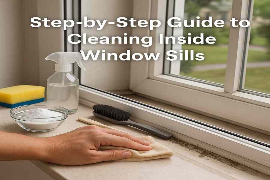 Window Sills Cleaning: Easy Step-by-Step Guide