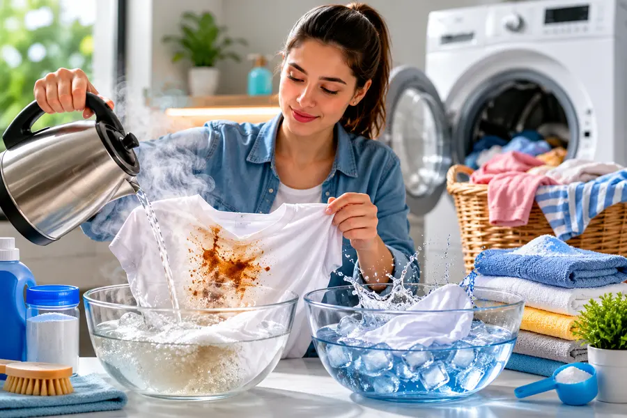 The Surprising Reason Hot Water Works Better Than Cold for Stain Removal